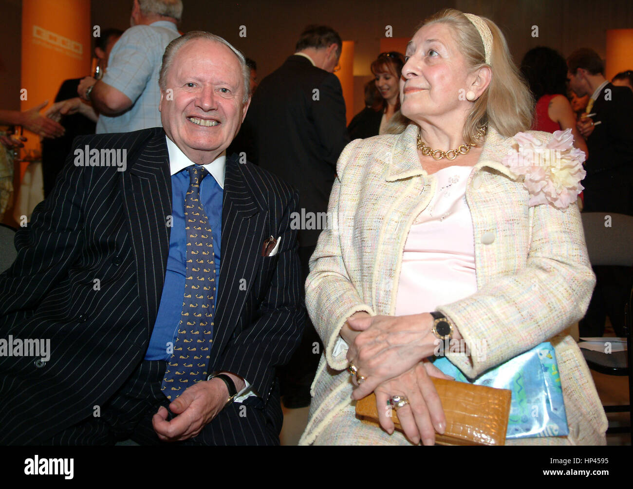 ***FILE*** Edmont Gaston Thorn è nato a Lussemburgo il 3 settembre 1928 e muore in Lussemburgo nella notte del 25 al 26 agosto 2007. Con il suo sensore di acqua nel combustibile Foto Stock