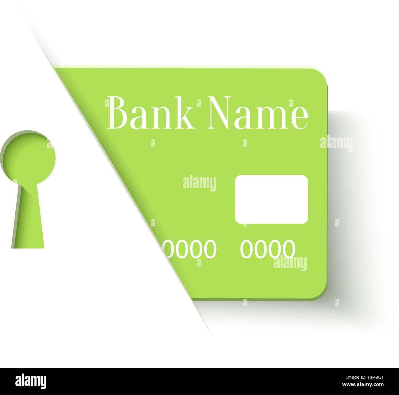 Carta di Credito i pagamenti online Protezione concetto Icona, vettore del modello di progettazione Illustrazione Vettoriale