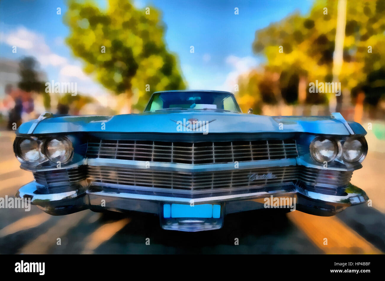 1964 Cadillac Serie 62 DeVille Foto Stock