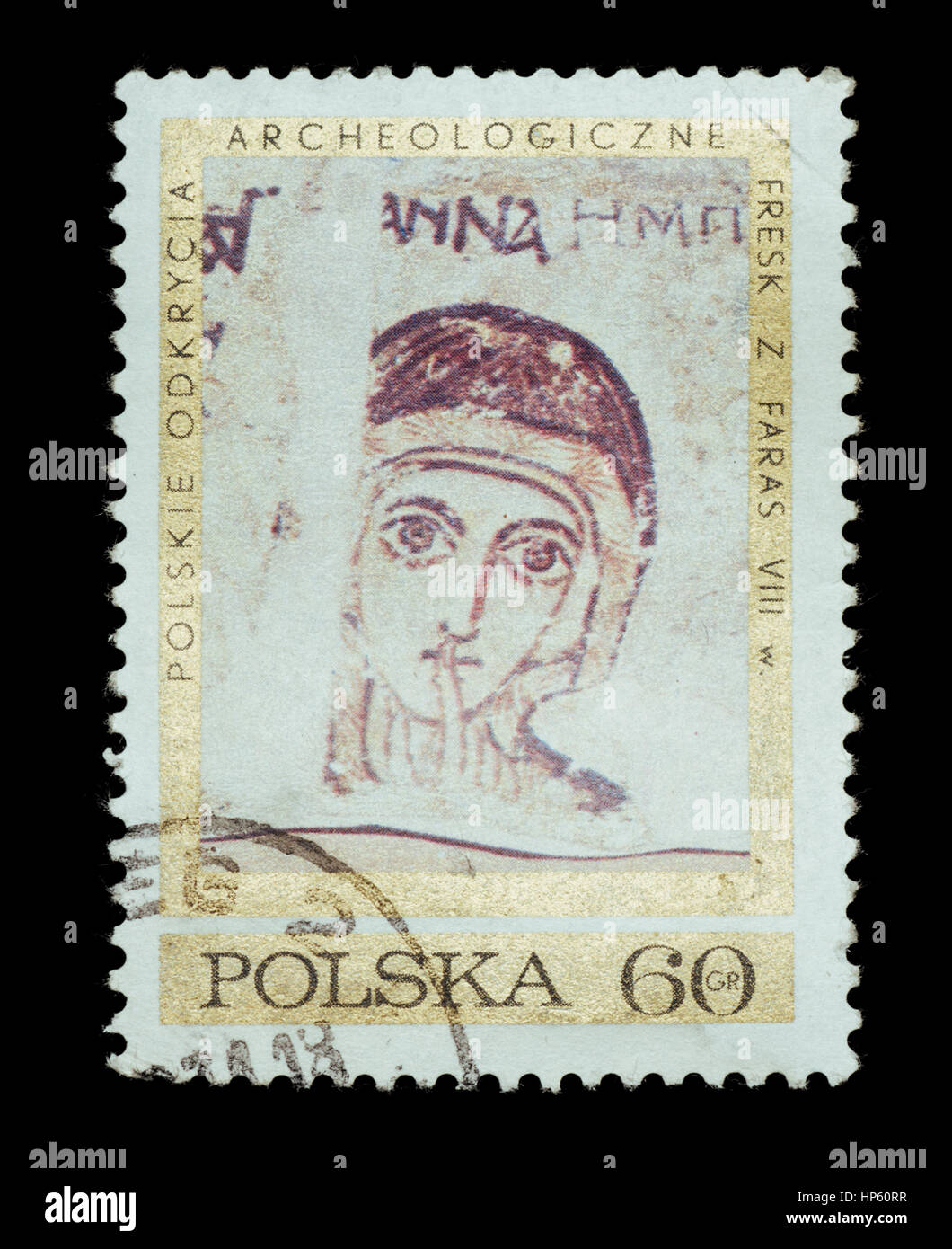 Francobollo isolato Foto Stock