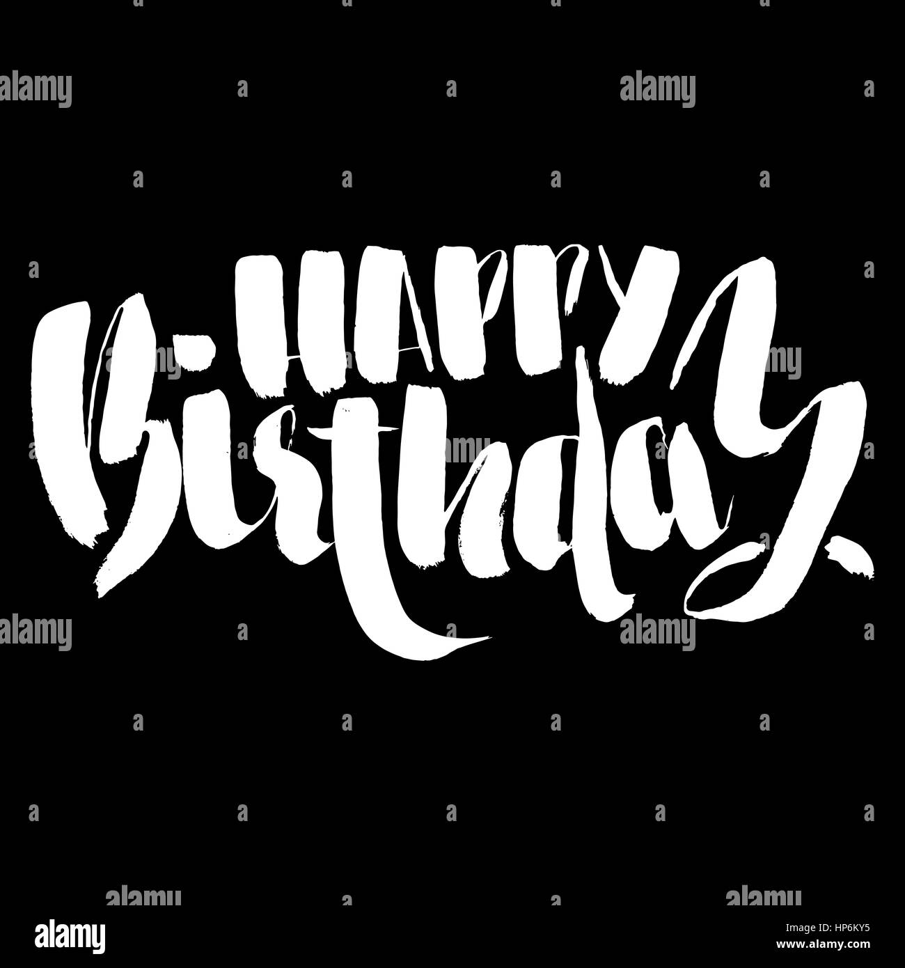 Stampa compleanno Foto e Immagini Stock in Bianco e Nero - Alamy