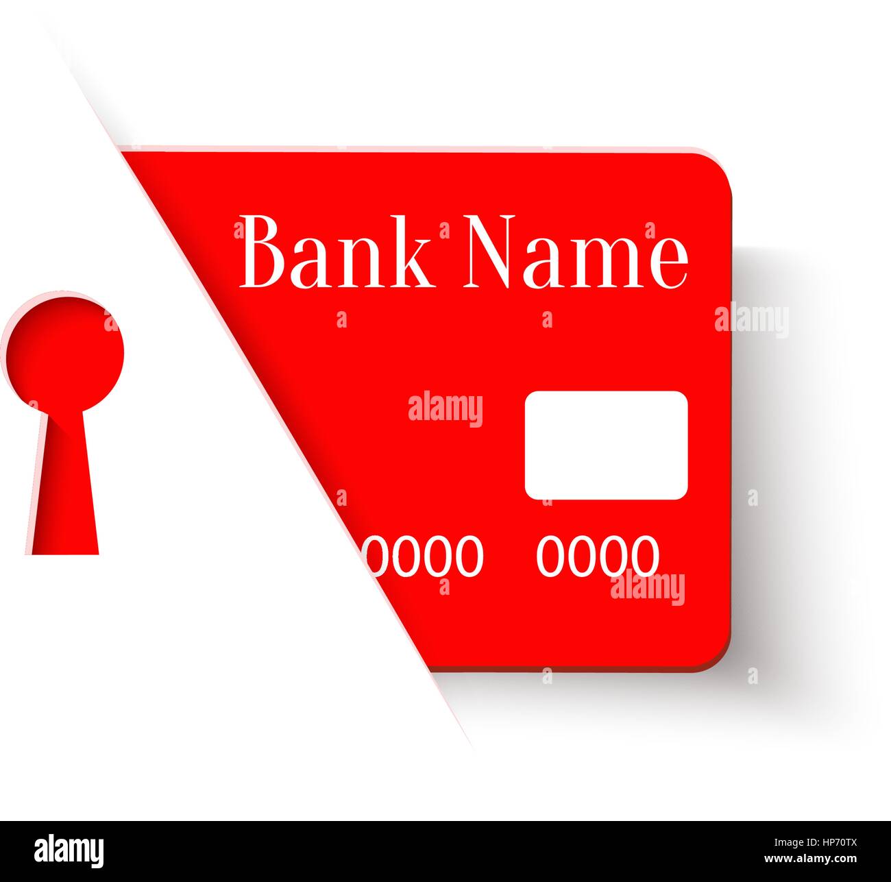 Carta di Credito i pagamenti online Protezione concetto Icona, vettore del modello di progettazione Illustrazione Vettoriale