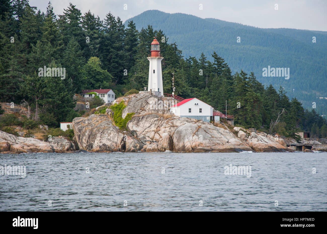 Faro Faro Park, West Vancouver, British Columbia, Canada Foto Stock