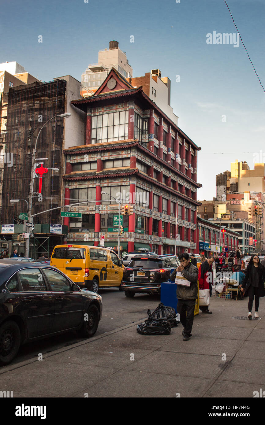 Chinatown, nyc Foto Stock