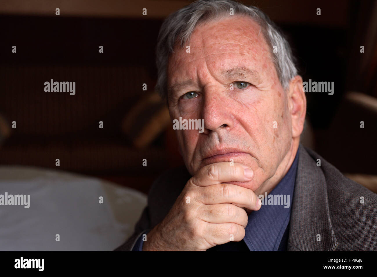 Amos Oz - Data : 20070308 ©Basso CANNARSA/Opale Foto Stock