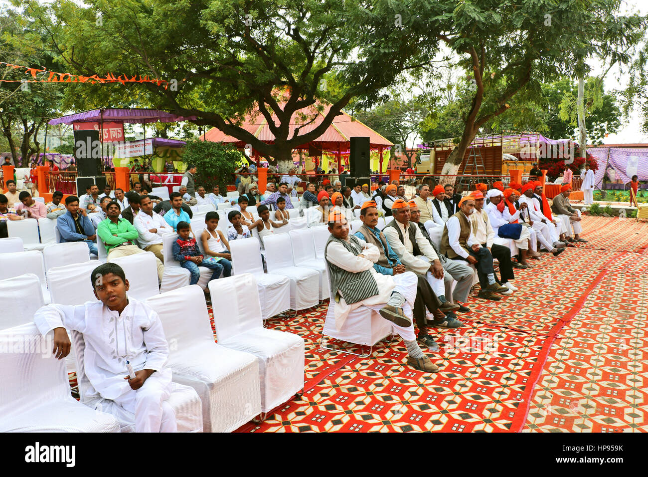 Arya Samaj un Indiano movimento religioso celebra il suo centenario Foto Stock