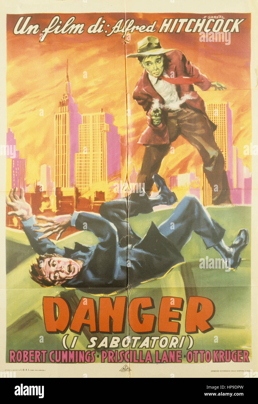 pericolo, 1942 Foto Stock