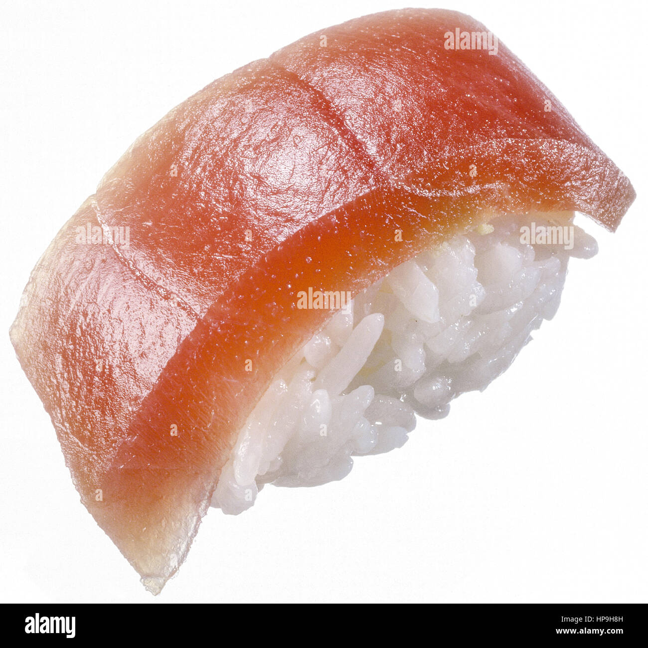 Sushi lachs nigiri Foto Stock