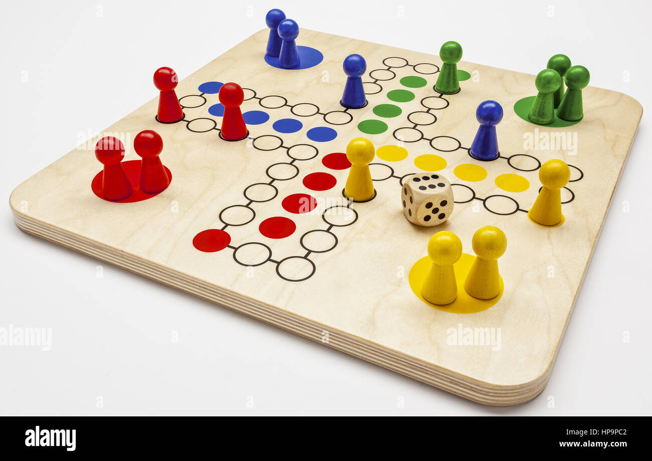 Mensch ärgere Dich Nicht Holz Groß Mensch aergere dich nicht immagini e fotografie stock ad alta