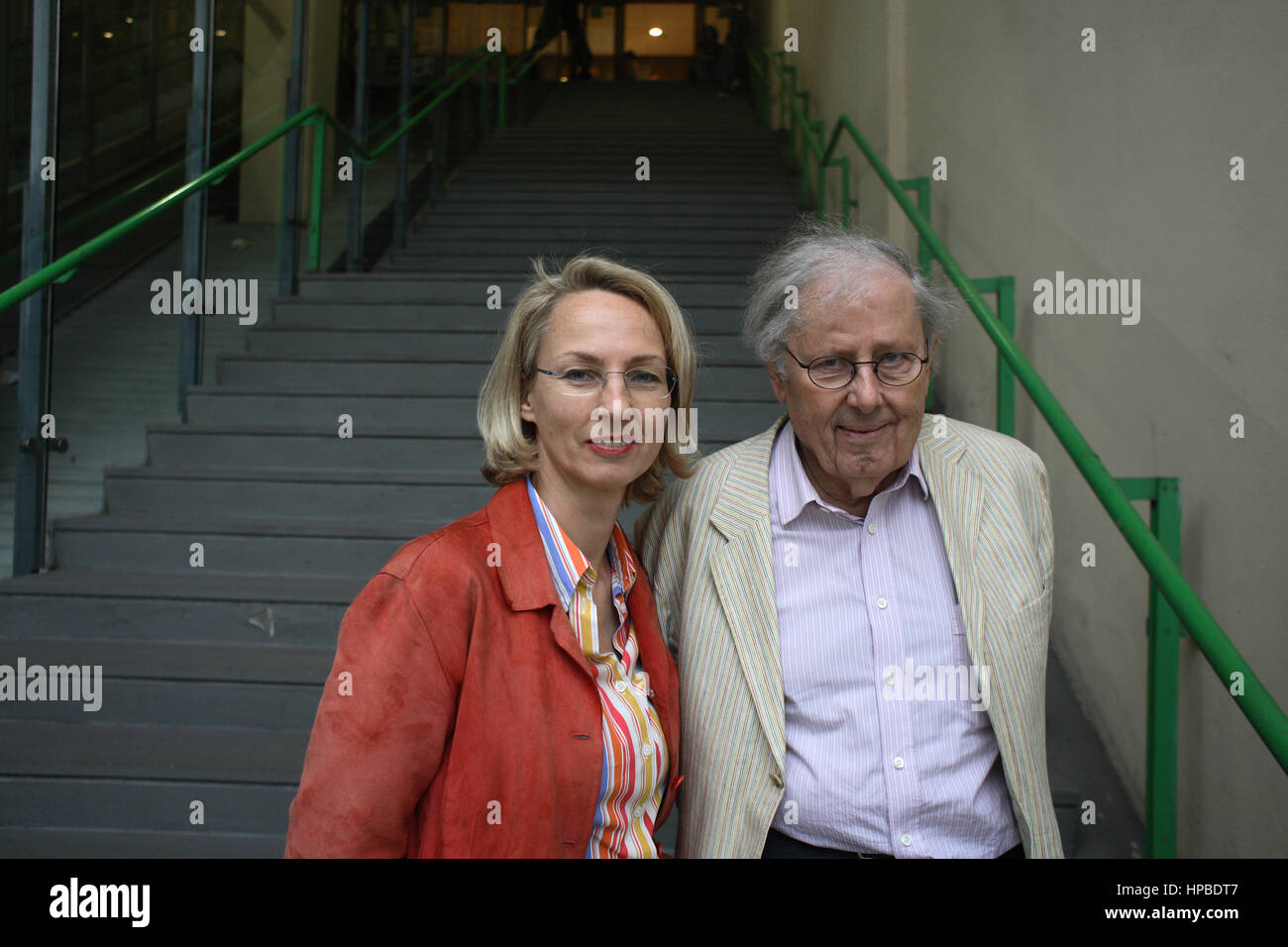 Ritratto di Klaus Wagenbach e sua moglie Susanne Schussler 13/05/2010 ©Basso Cannarsa/Opale Foto Stock