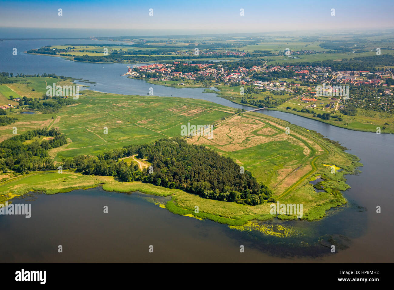 Połchowo, Chrząszczewo, penisola, east coast, Województwo zachodniopomorskie, Polonia Foto Stock