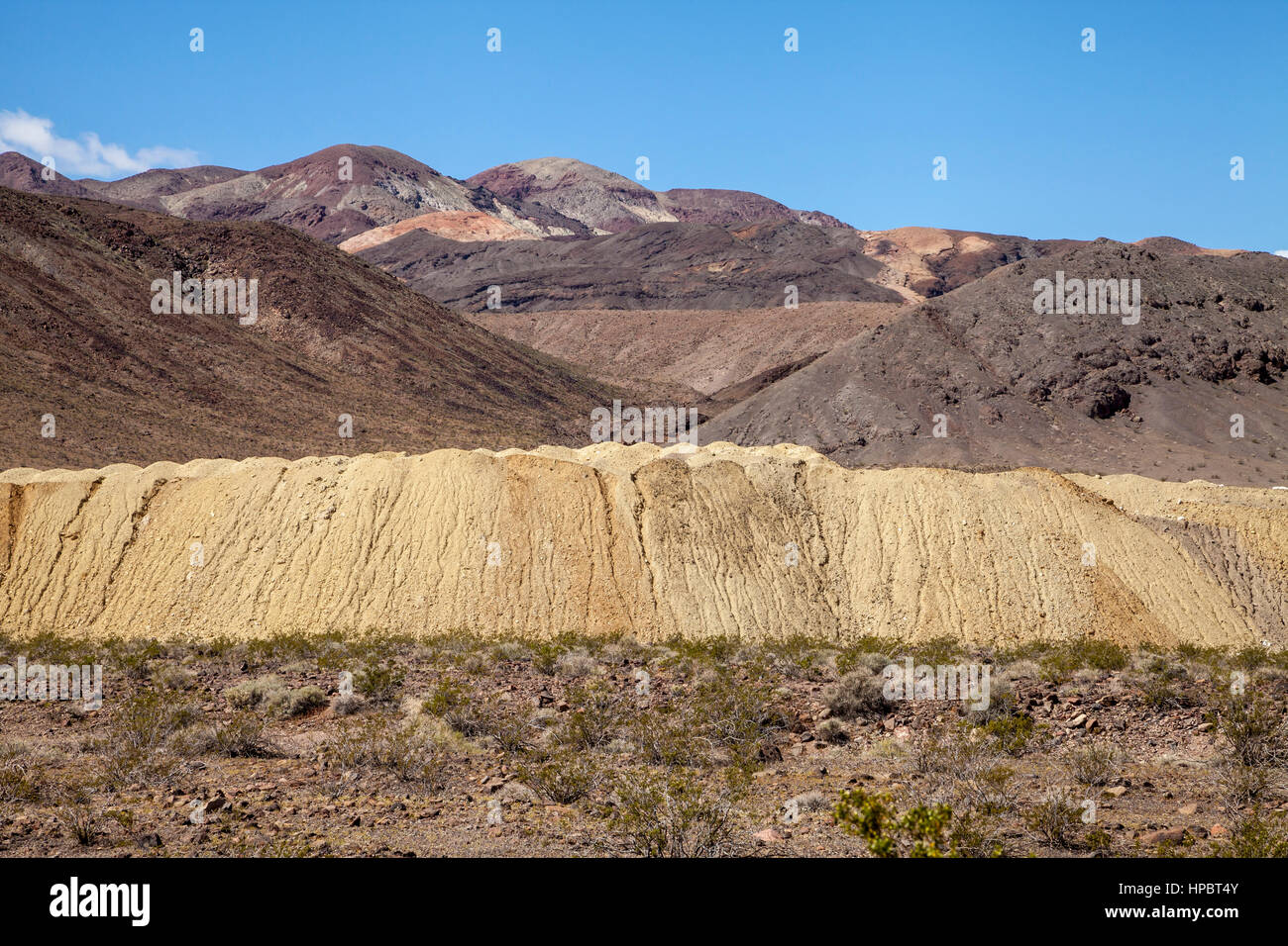 La gamma della montagna, il Parco Nazionale della Valle della Morte, CALIFORNIA, STATI UNITI D'AMERICA Foto Stock