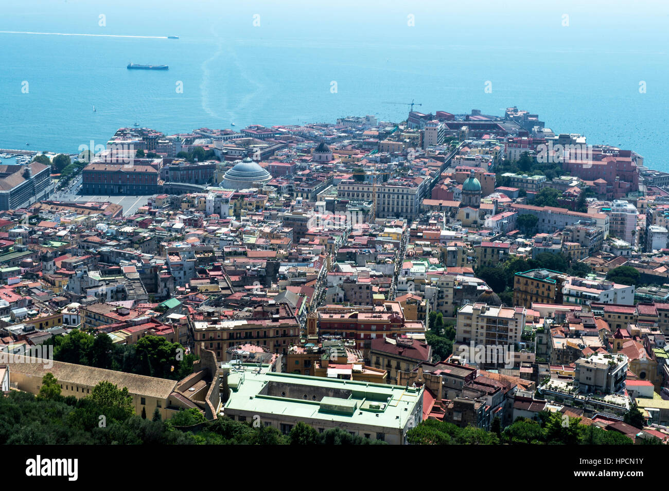 L'Italia,Campania,Napoli,cityscape Foto Stock