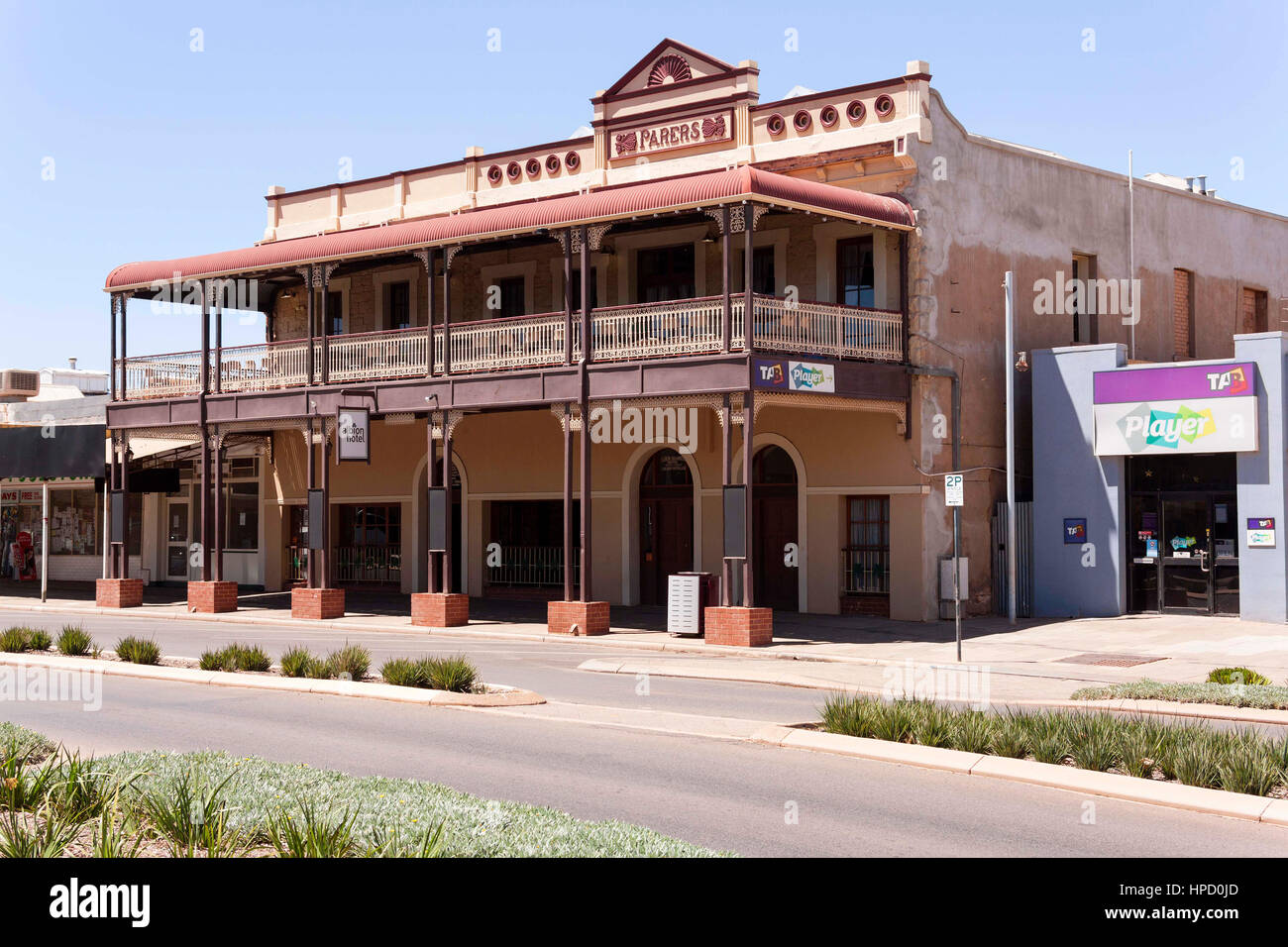 Albion Hotel, Boulder oro città mineraria, Australia occidentale Foto Stock