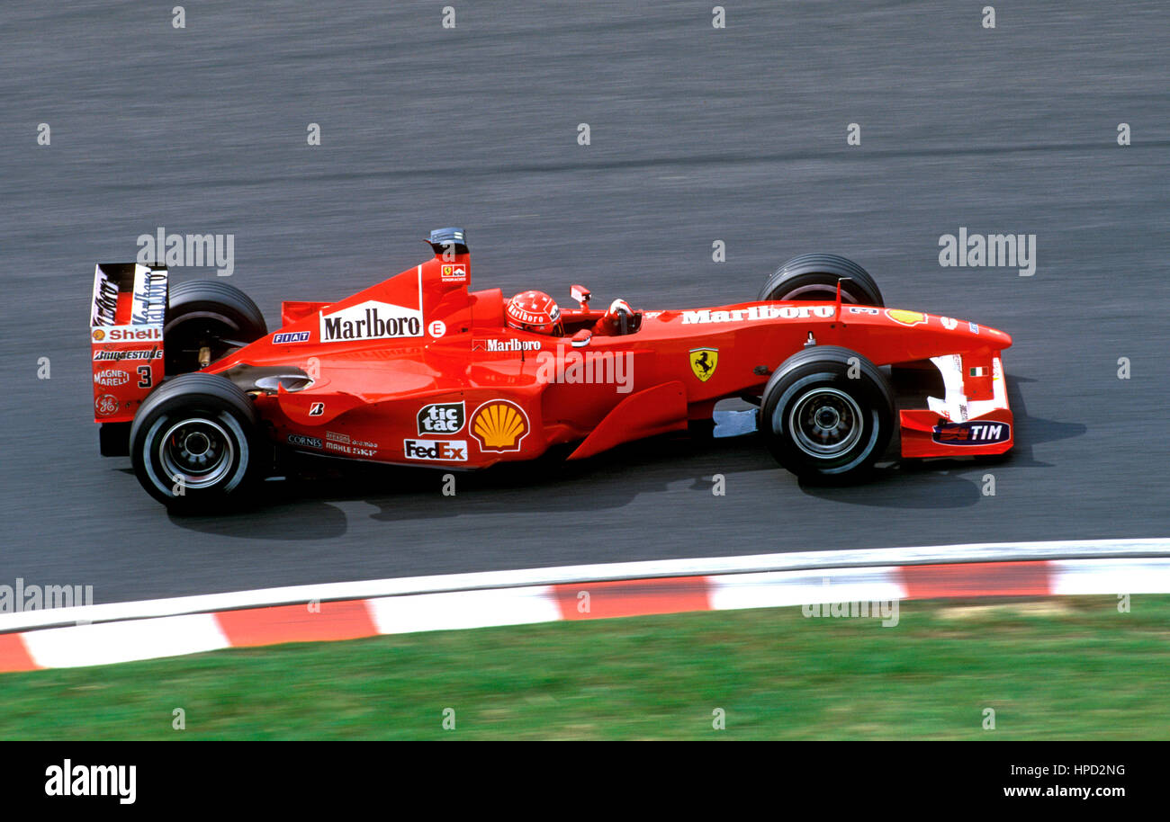 Michael Schumacher il tedesco Ferrari F1 2000 GP DEL GIAPPONE 1. Foto Stock