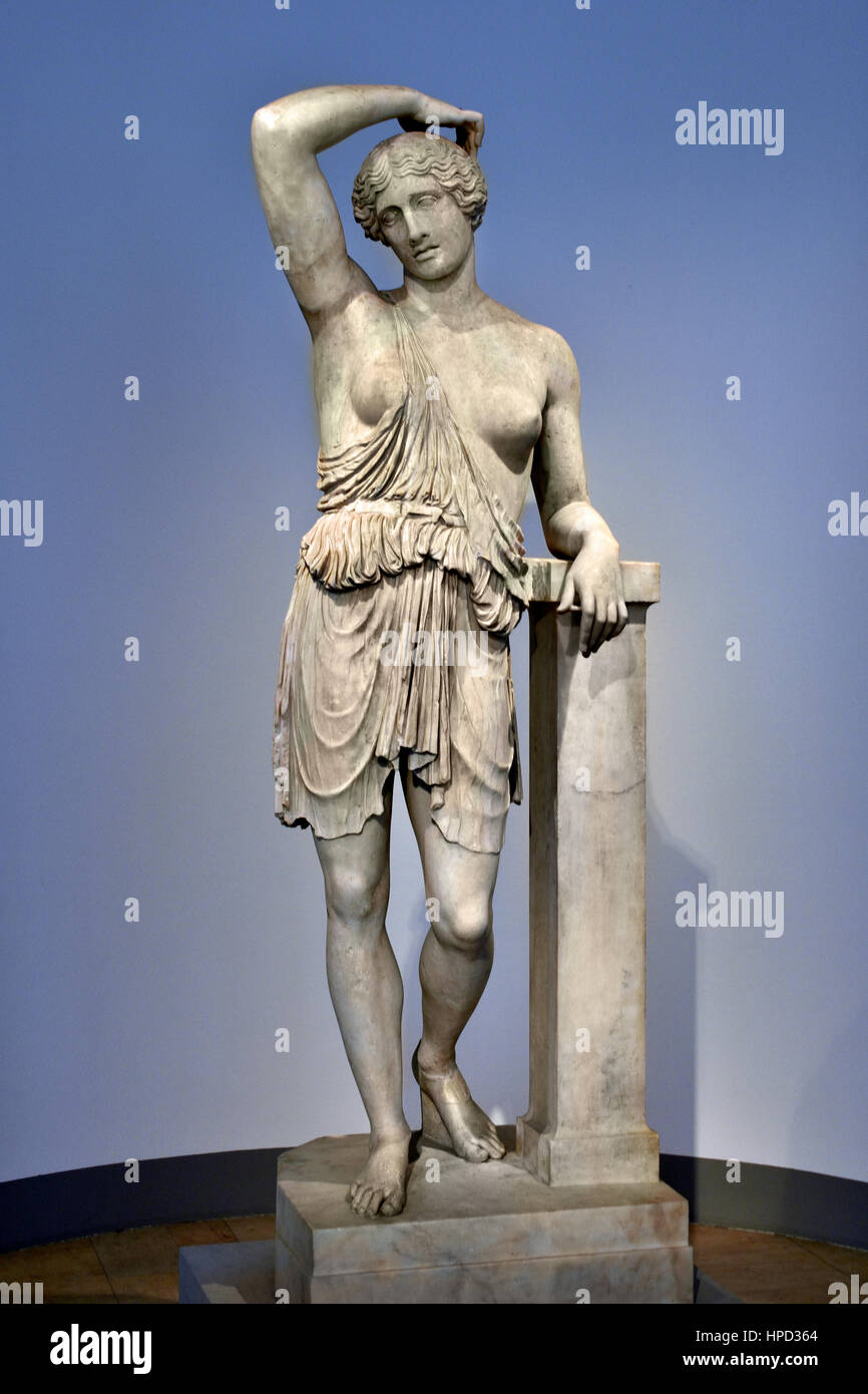 Amazzone ferita da Polykleitos di Argos Roma Italia Quirinale copia romana in marmo dopo originale greco 430 BC Foto Stock