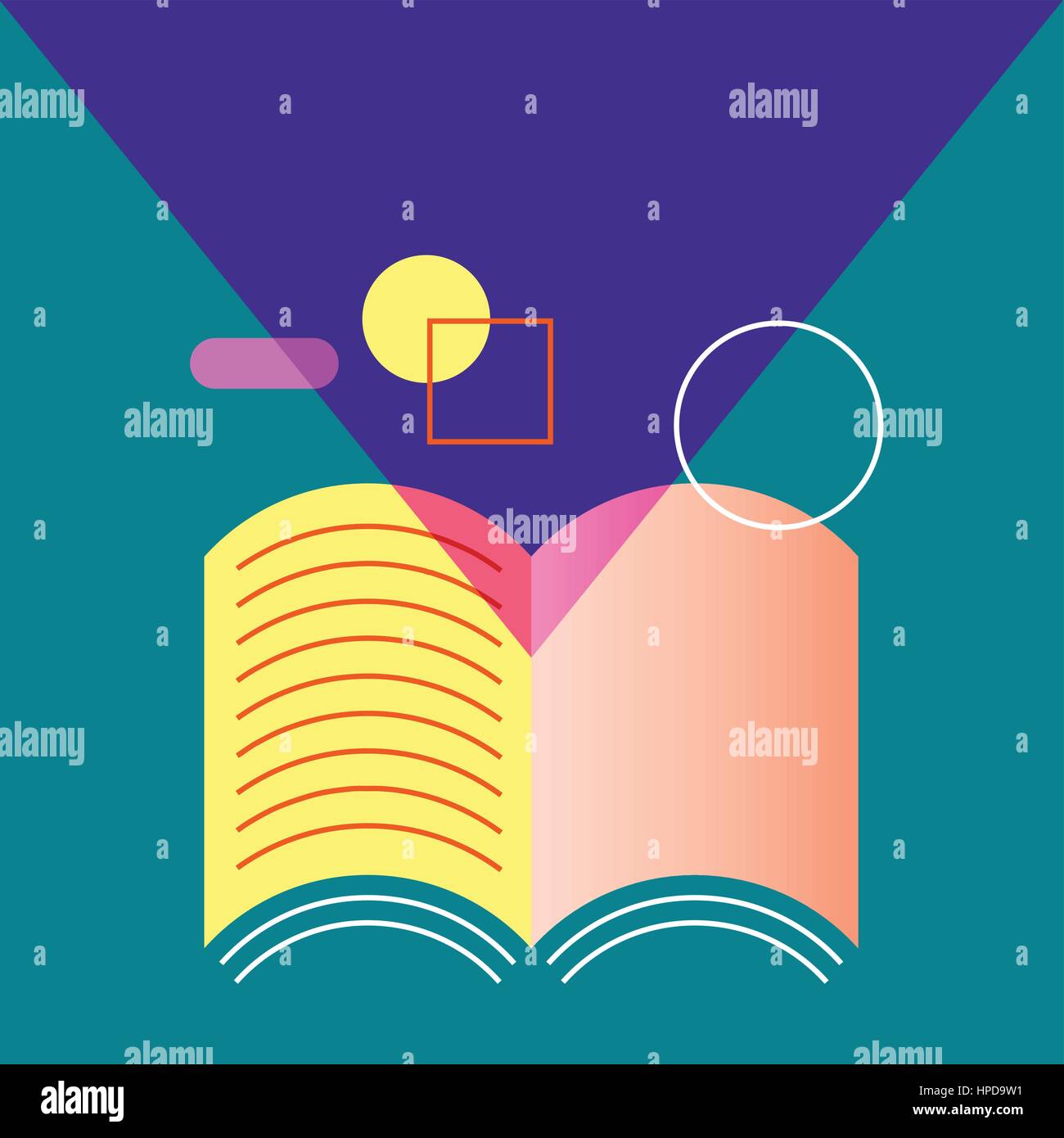 Icona vettore Business Set colorato Illustrazione Vettoriale