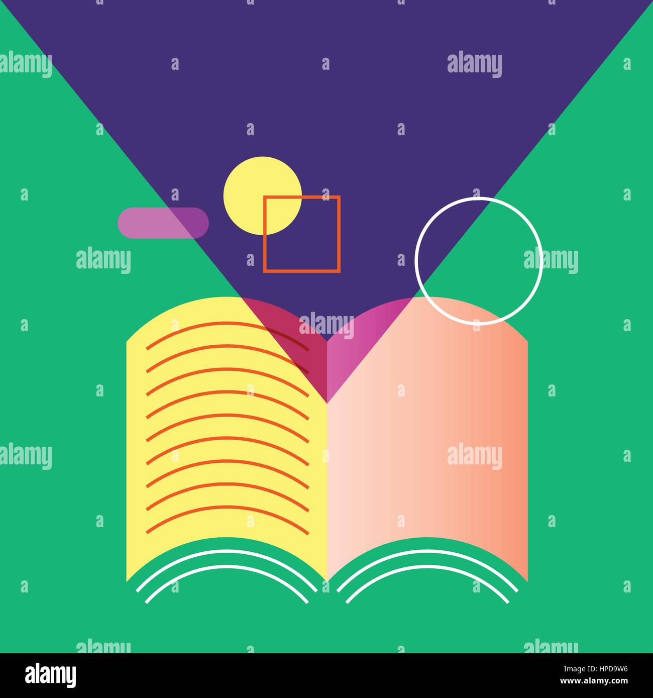 Icona vettore Business Set colorato Illustrazione Vettoriale