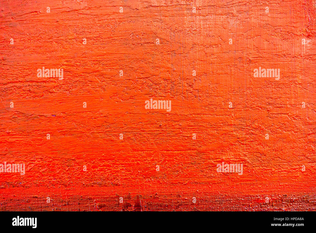 Colorato astratto testurizzata dipinte a mano sullo sfondo di tela Foto Stock