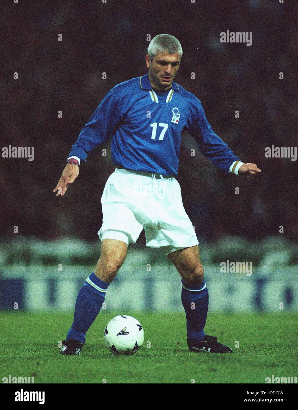FABRIZIO RAVANELLI ITALIA & MIDDLESBROUGH FC 13 Febbraio 1997 Foto