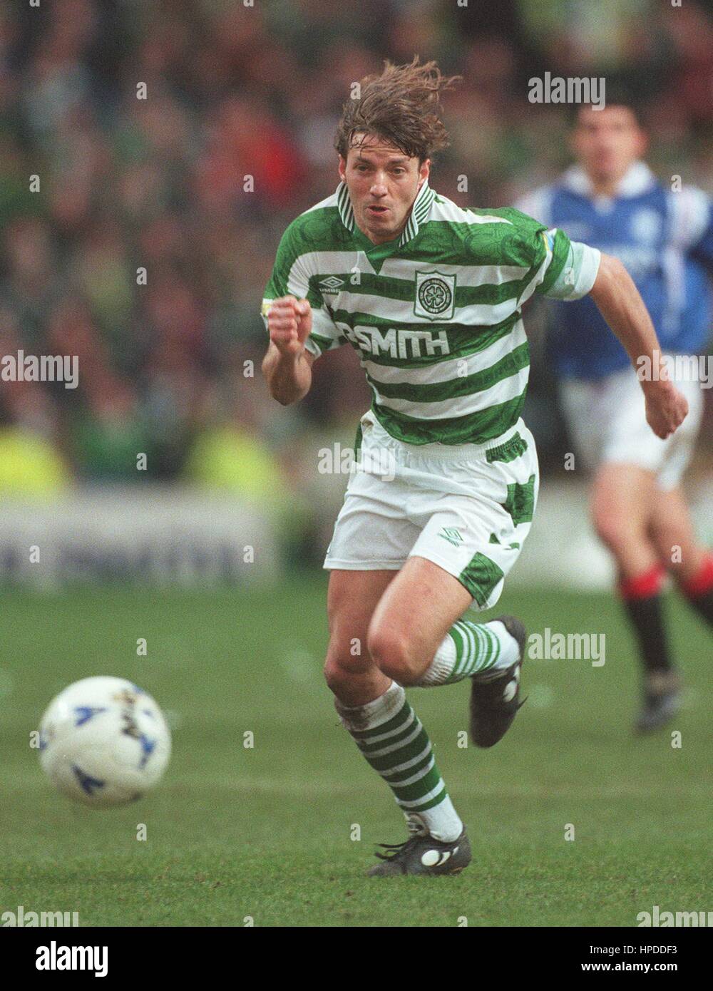 JORGE CADETE Glasgow Celtic FC 18 Marzo 1997 Foto Stock