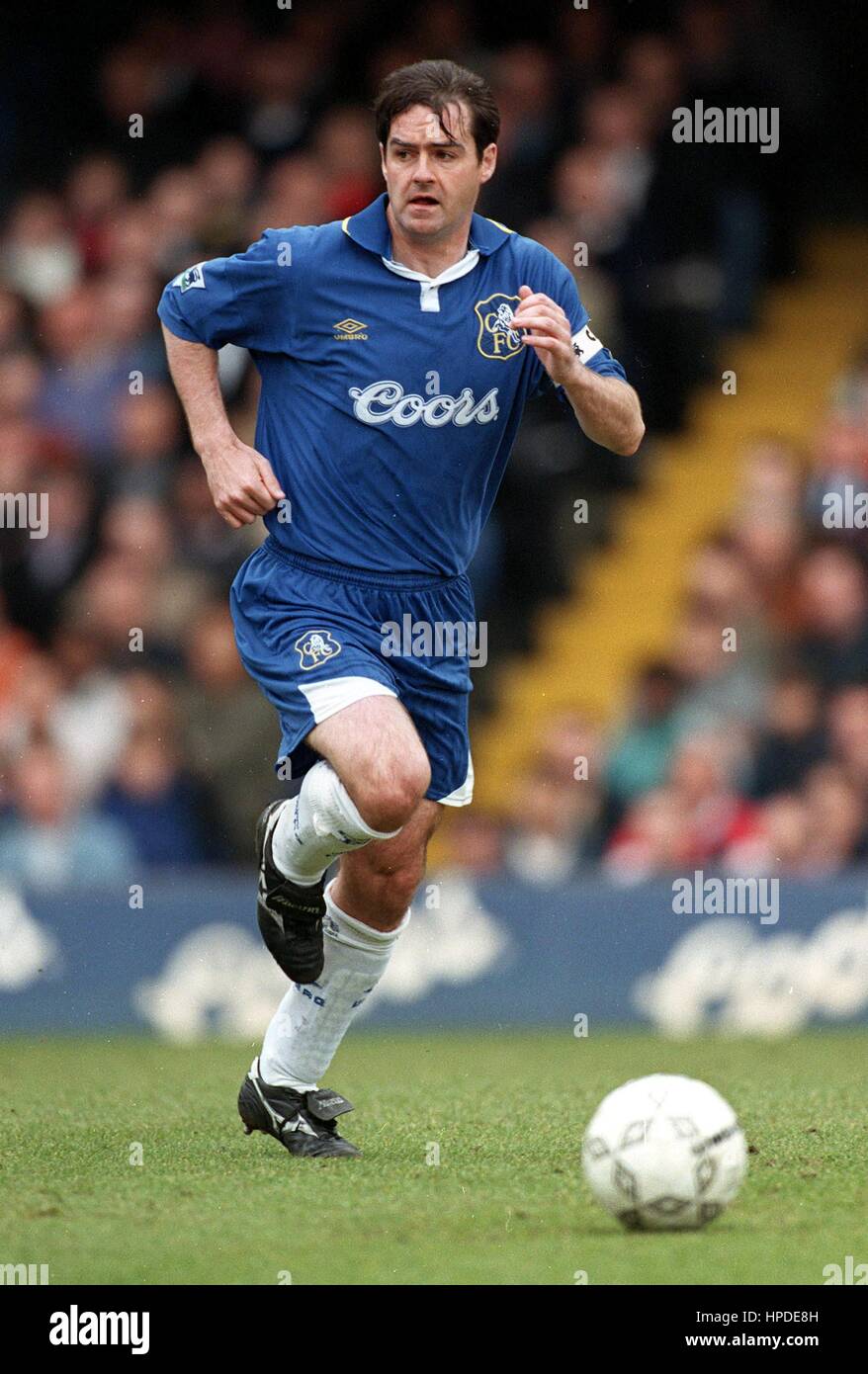 STEVE CLARKE Chelsea FC 09 Aprile 1997 Foto Stock