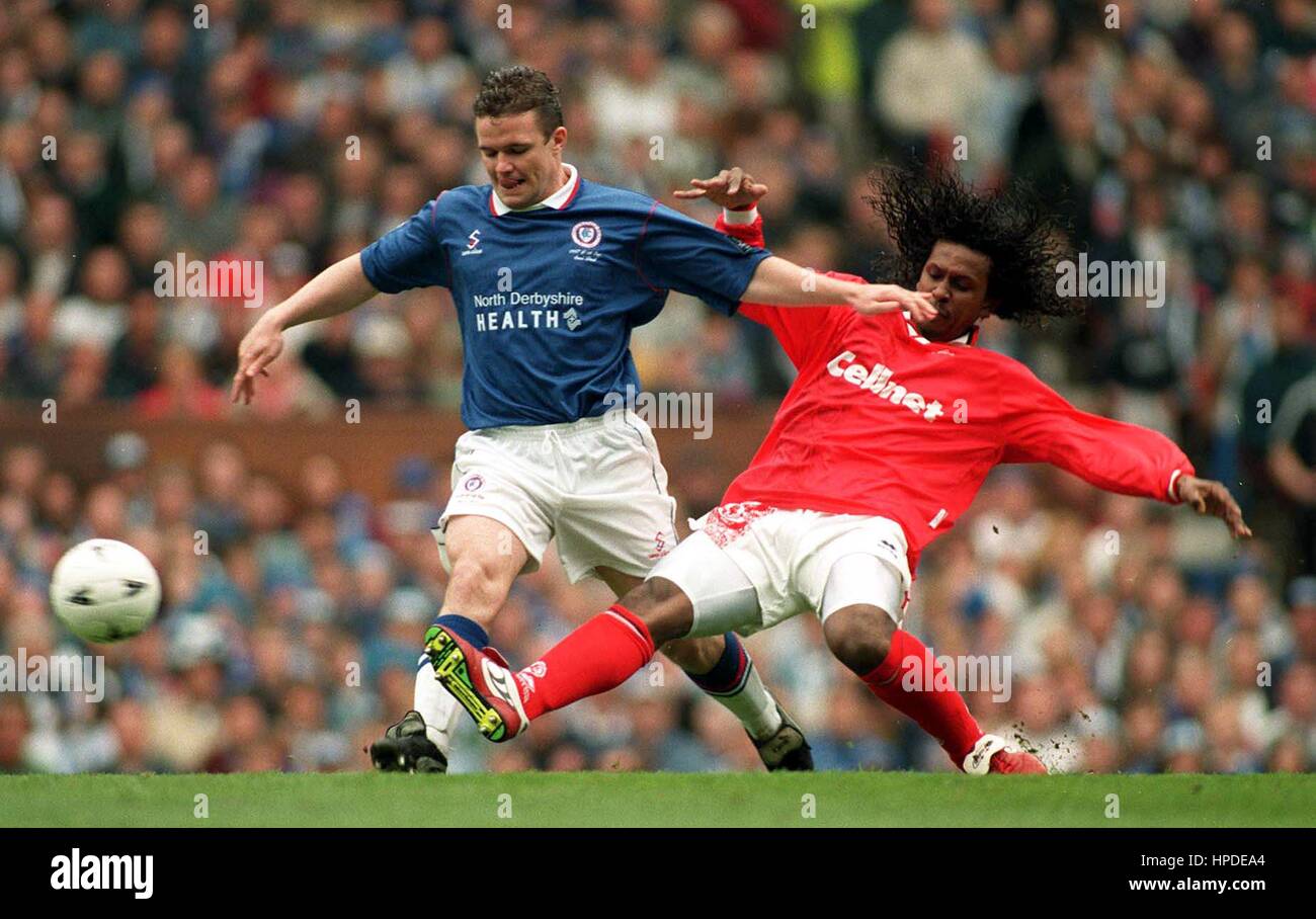 EMERSON & PAOLO HOLLAND MIDDLESBROUGH V Chesterfield 13 Aprile 1997 Foto Stock