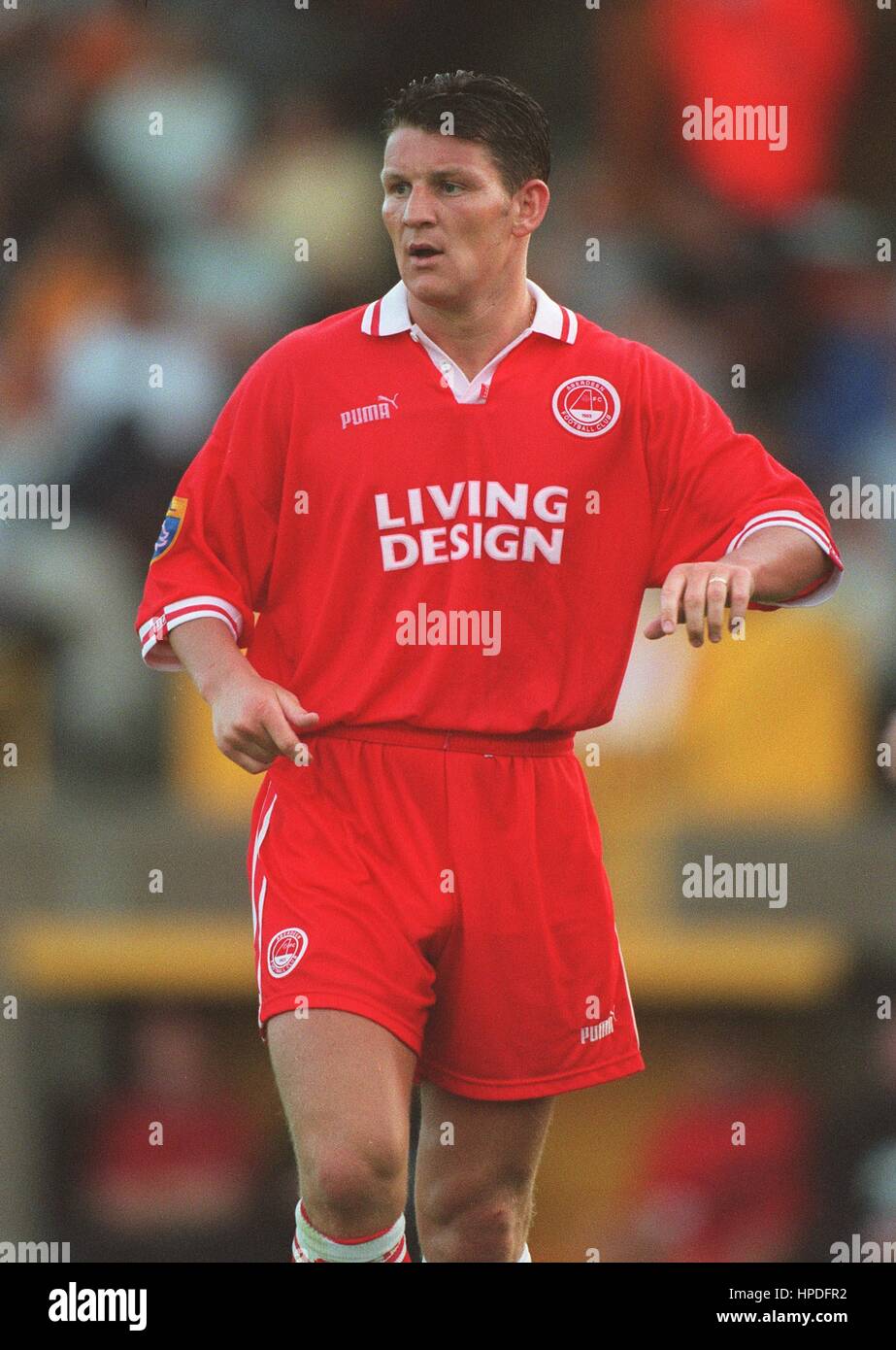 DEAN WINDASS ABERDEEN FC 22 Luglio 1997 Foto Stock