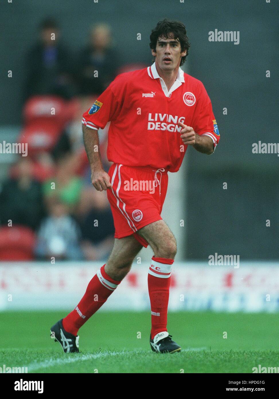 MIKE NEWELL ABERDEEN FC 25 Luglio 1997 Foto Stock