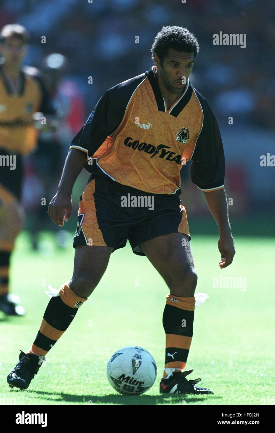 DON GOODMAN WOLVERHAMPTON WANDERERS FC 19 Agosto 1997 Foto Stock