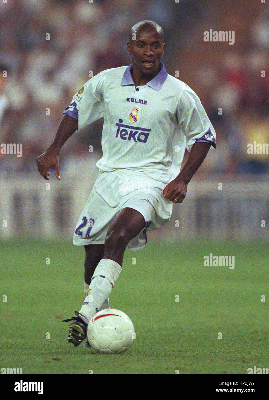 ZE ROBERTO REAL MADRID FC 02 Settembre 1997 Foto Stock