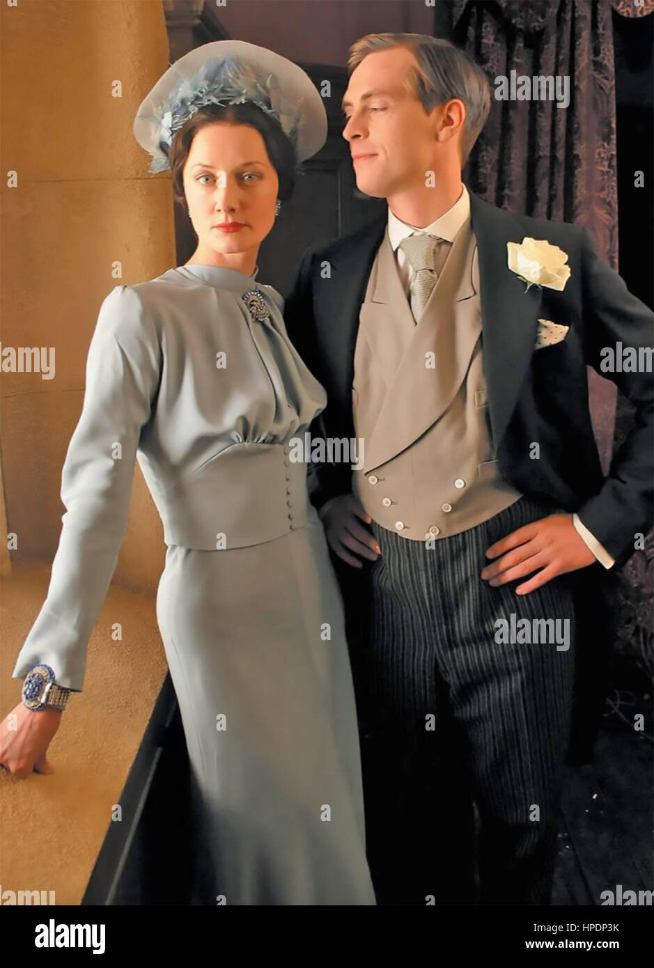 WALLIS & EDWARD 2005 Atlantic Film Productions filmato con Joely Richardson e Stephen Campbell Moore Foto Stock