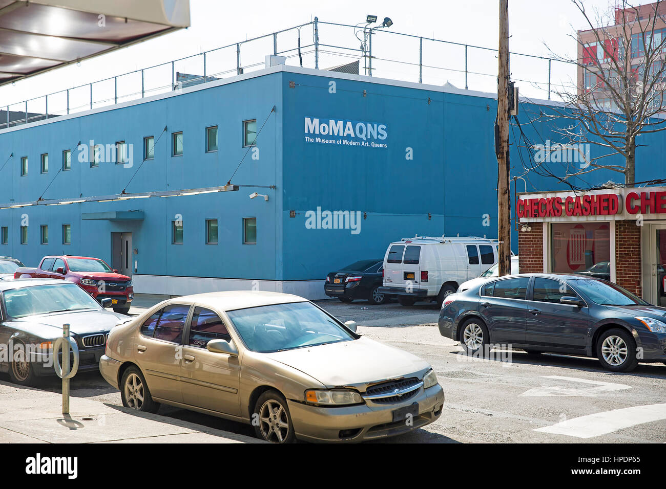 Il Museo di Arte Moderna, Queens; Moma QNS. Foto Stock