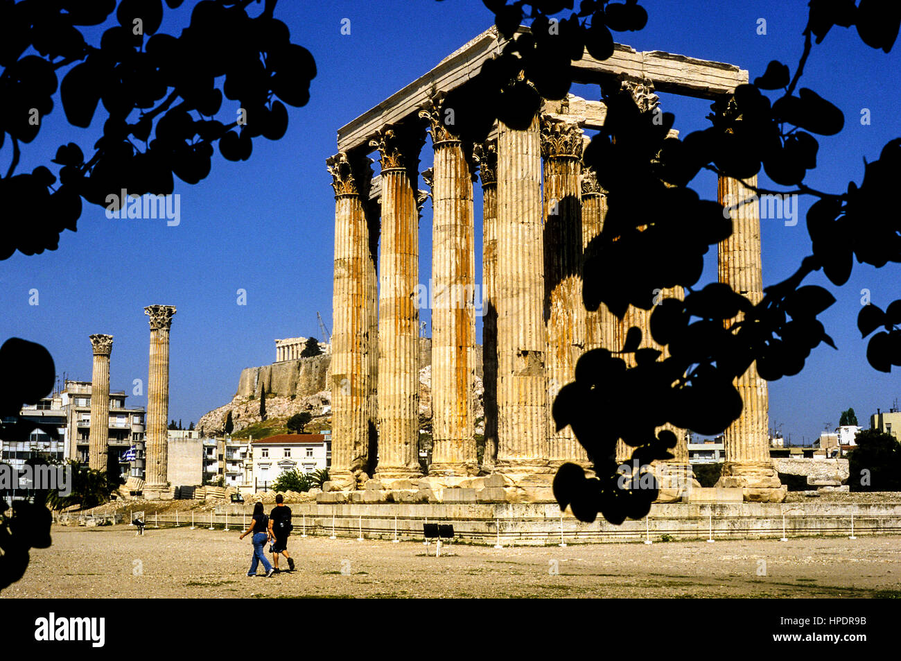 Il tempio di zeus olimpico immagini e fotografie stock ad alta
