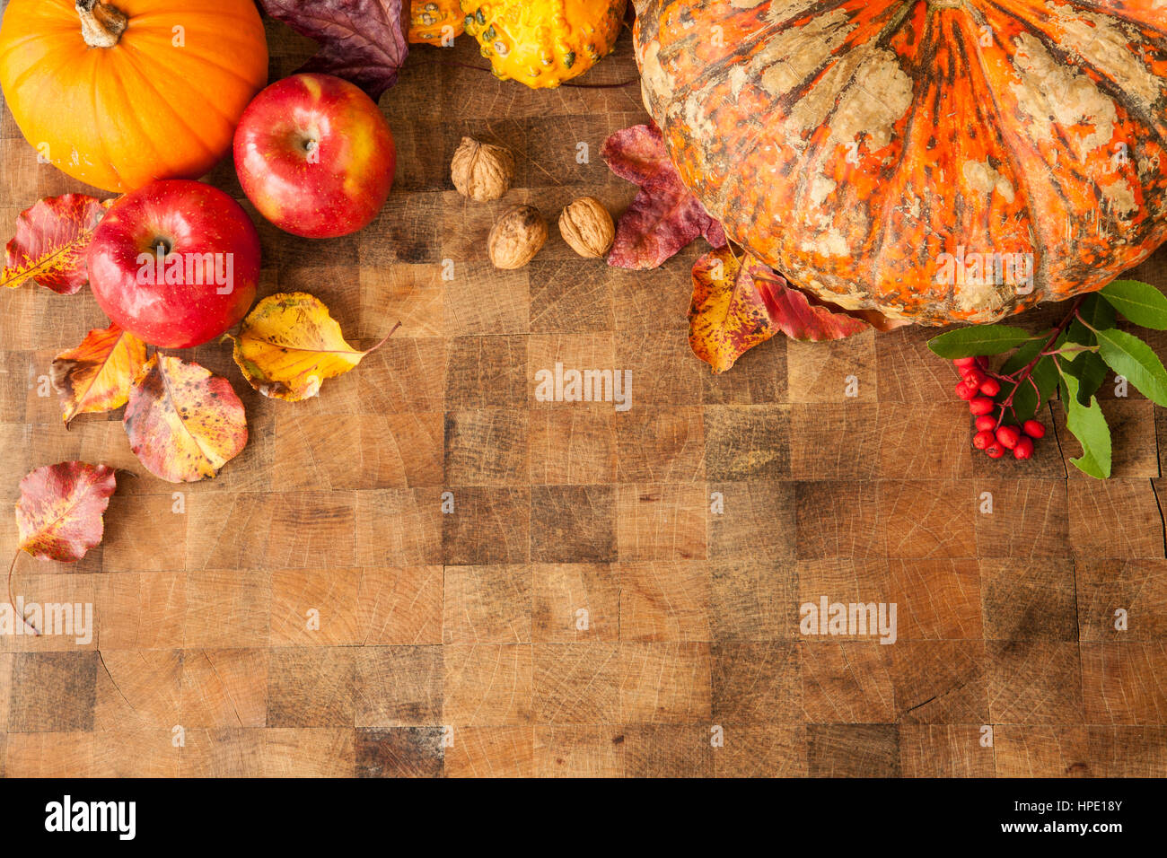 Caduta di sfondo del raccolto Foto Stock