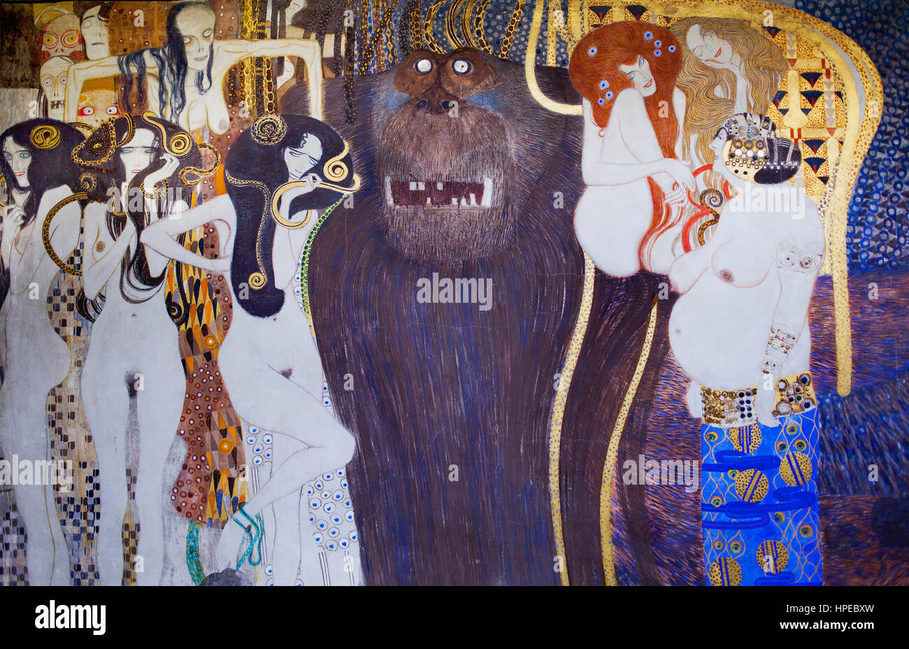 Gustav Klimt Il Bacio Stampa Fine Art Su Canvas Ad Alta Risoluzione In Misure M Ebay