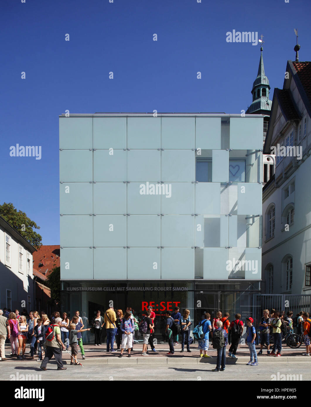Kunstmuseum, Celle, Lüneburg Heath, Bassa Sassonia, Germania, Europa Foto Stock