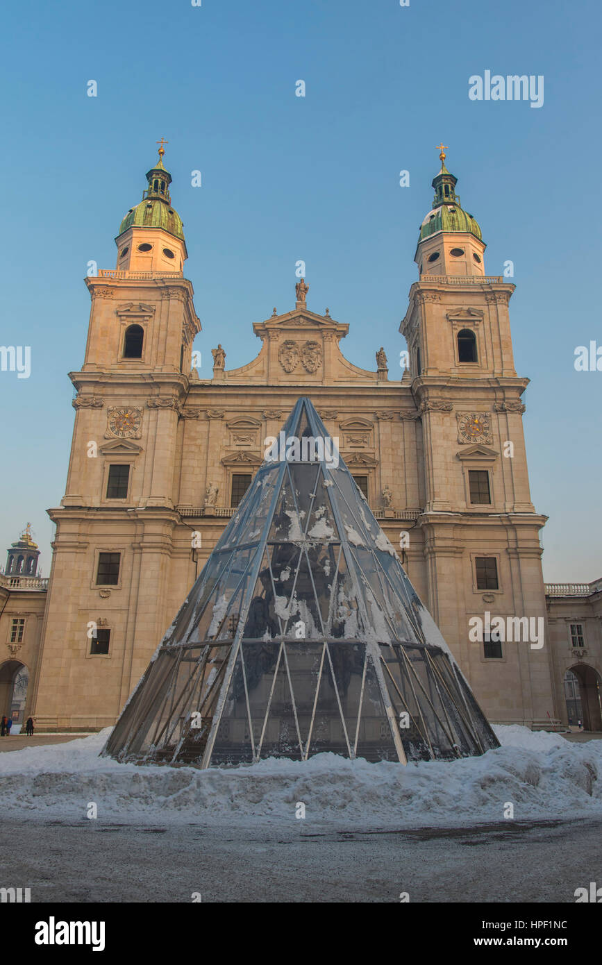 Il Duomo di Salisburgo a Salisburgo, Austria Foto Stock