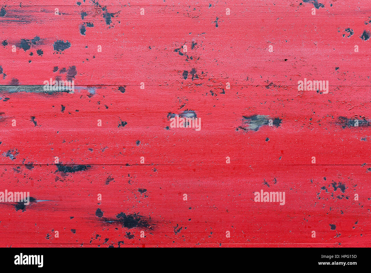 Weathered rosso sfondo di legno Foto Stock