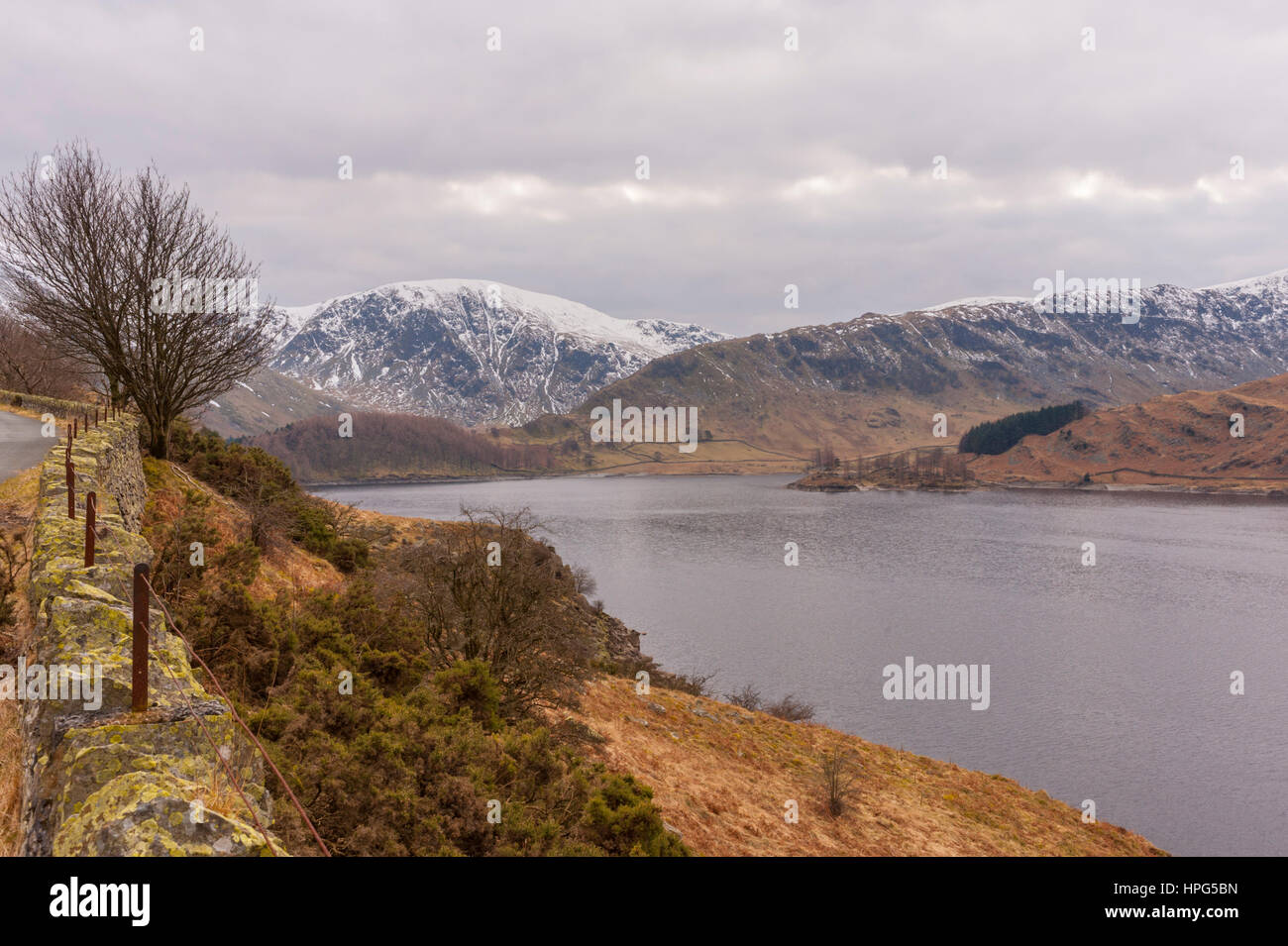 Hawes Serbatoio acqua in Lakedistrict. Foto Stock