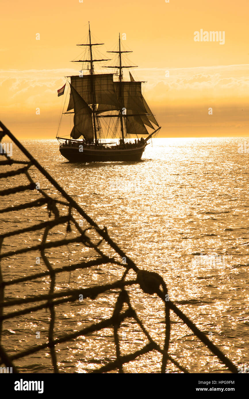 Vecchia nave. Foto Stock