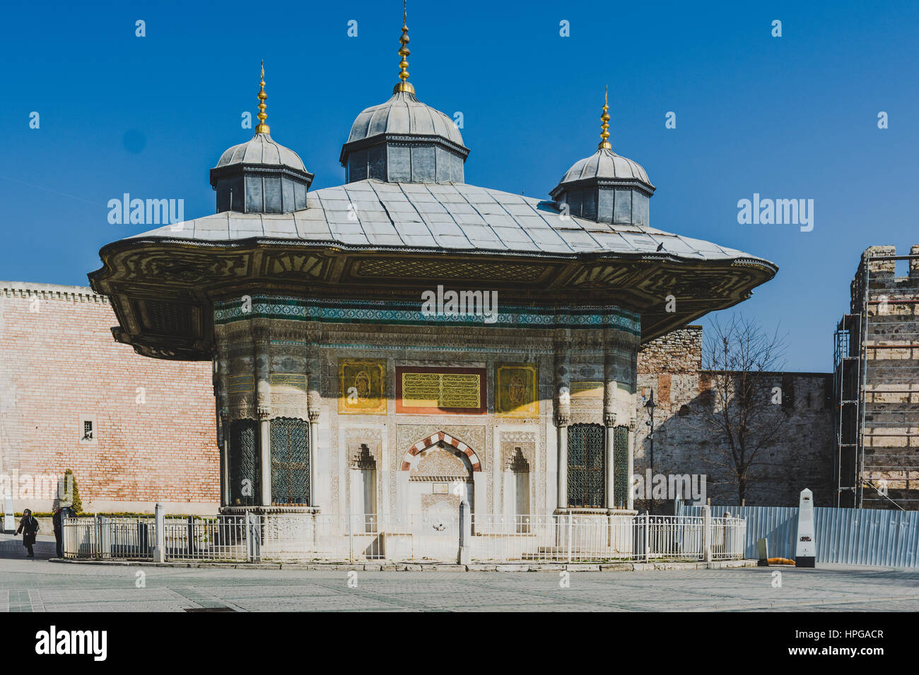 Ayasofya e dintorni (Hagia Sophia) Foto Stock