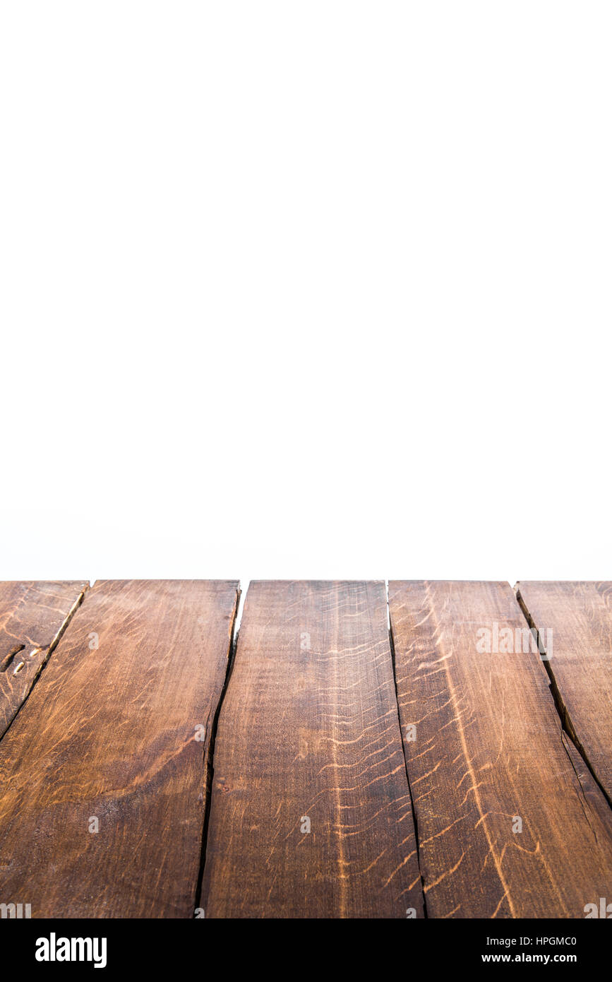 Marrone di sfondo di legno Foto Stock