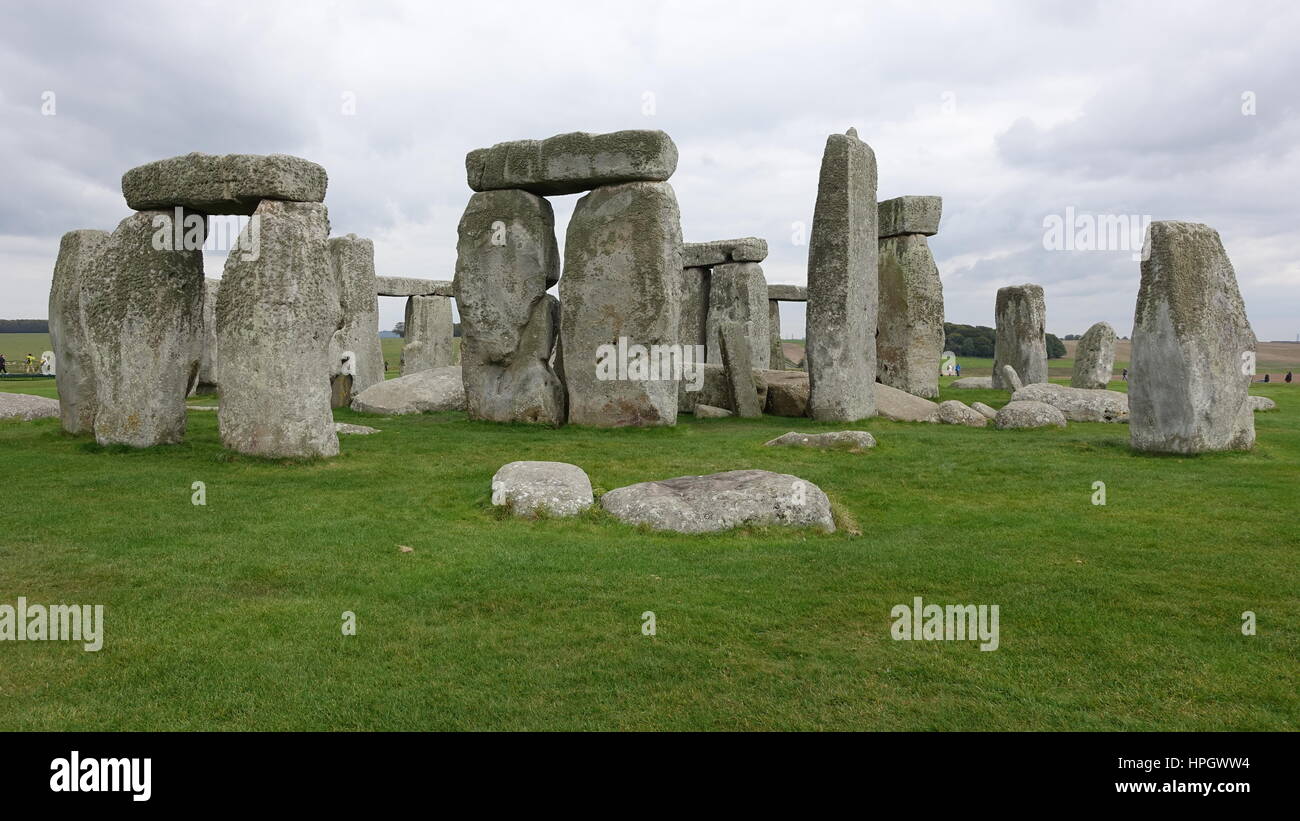 Stonehenge, Inghilterra monumento storico Foto Stock