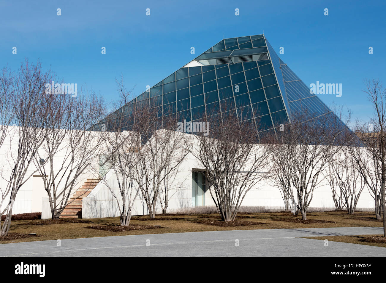 Facciata, il centro di Ismaili, Toronto Foto Stock