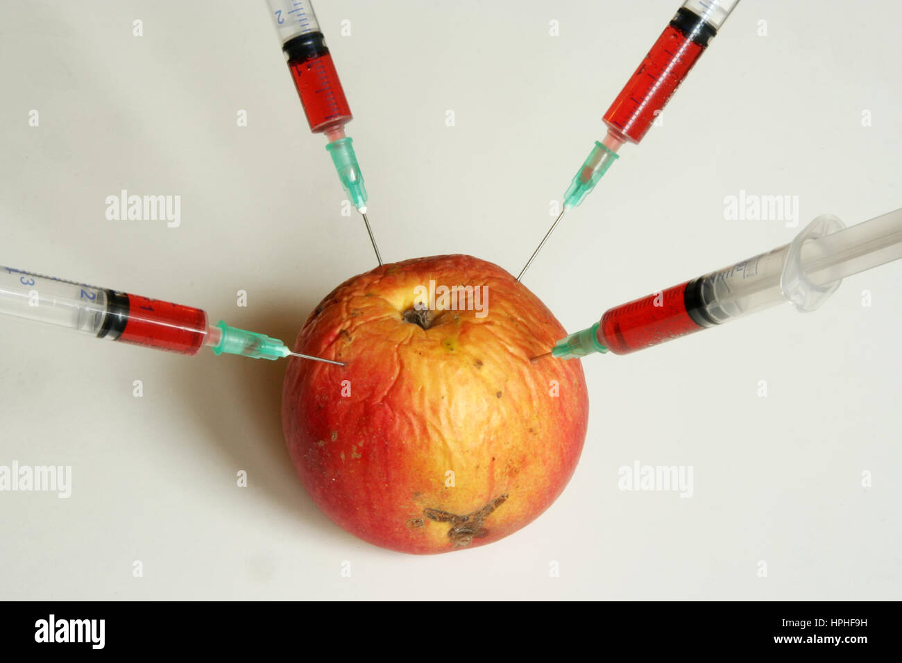 Alimenti geneticamente modificati Foto Stock