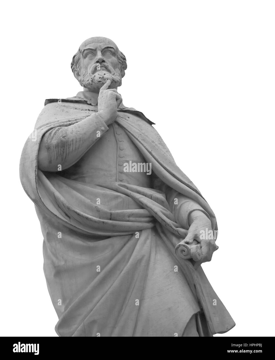 Vicenza vi Italia statua del famoso architetto Andrea Palladio Foto Stock