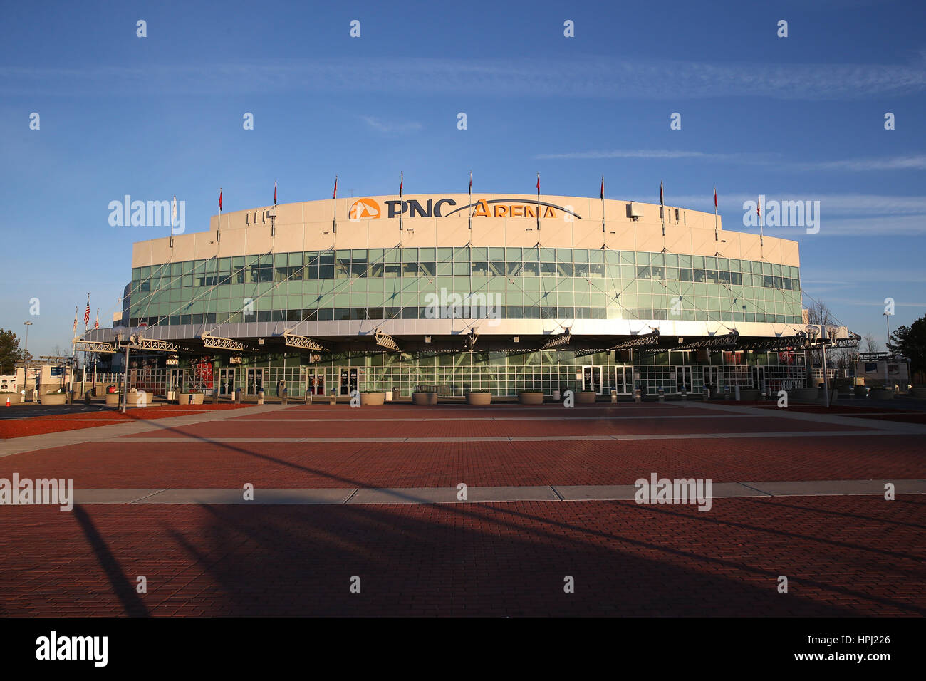 PNC Arena - Carolina Hurricanes Foto Stock