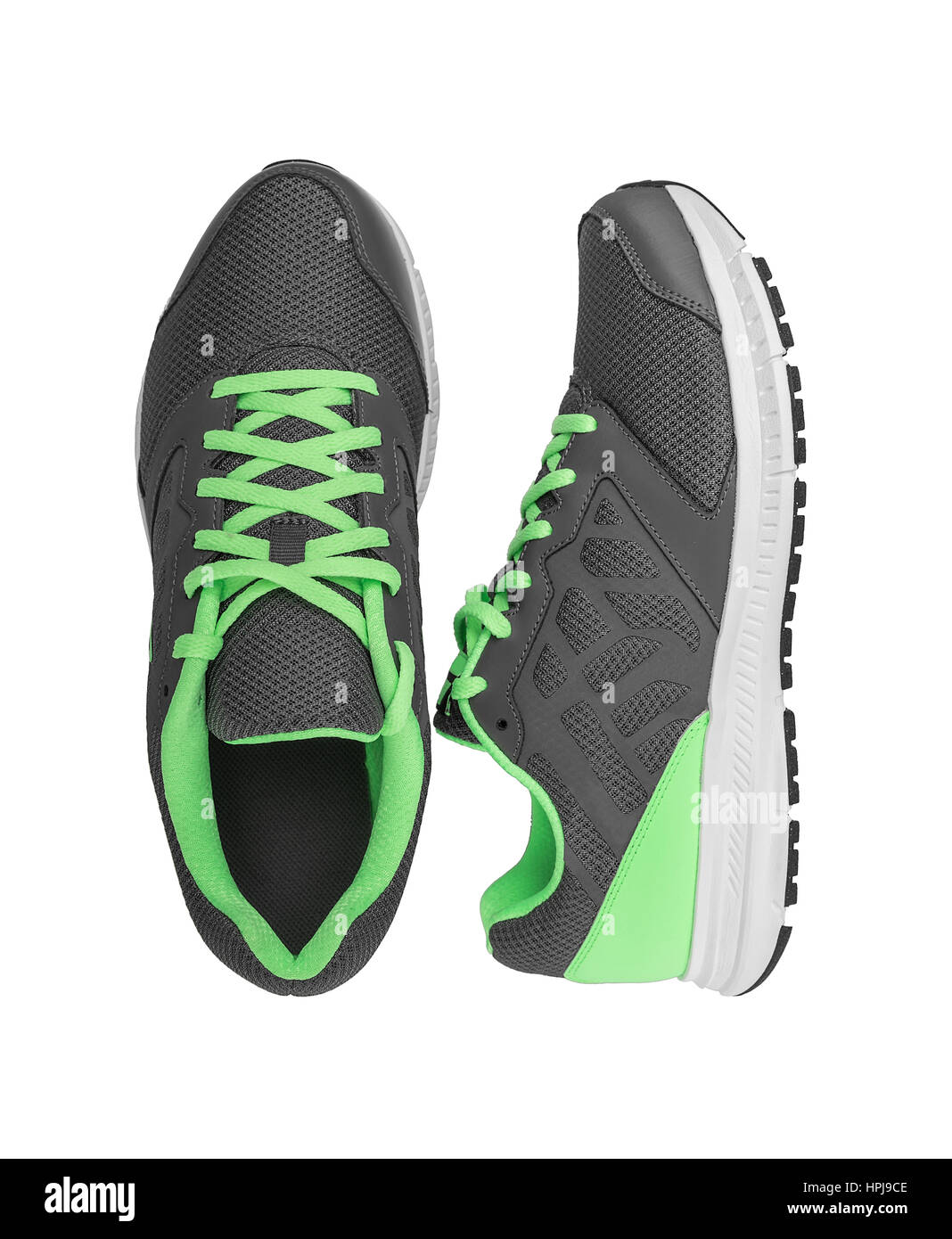 Moderno senza marchio sneakers. Foto Stock