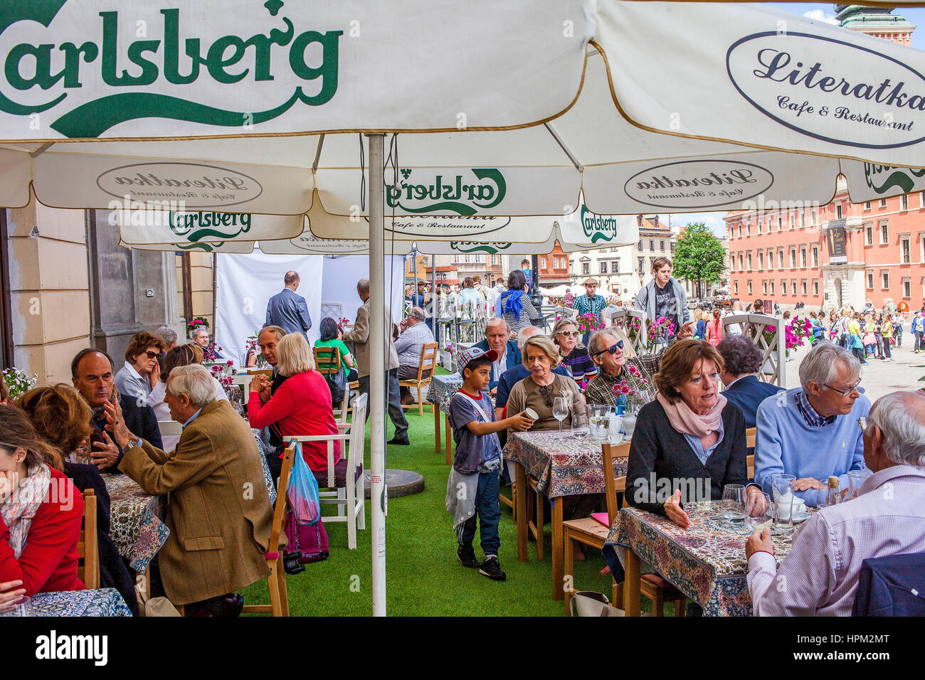 Ristorante Literatka,Krakowskie Przedmiescie 89, Varsavia, Polonia Foto Stock